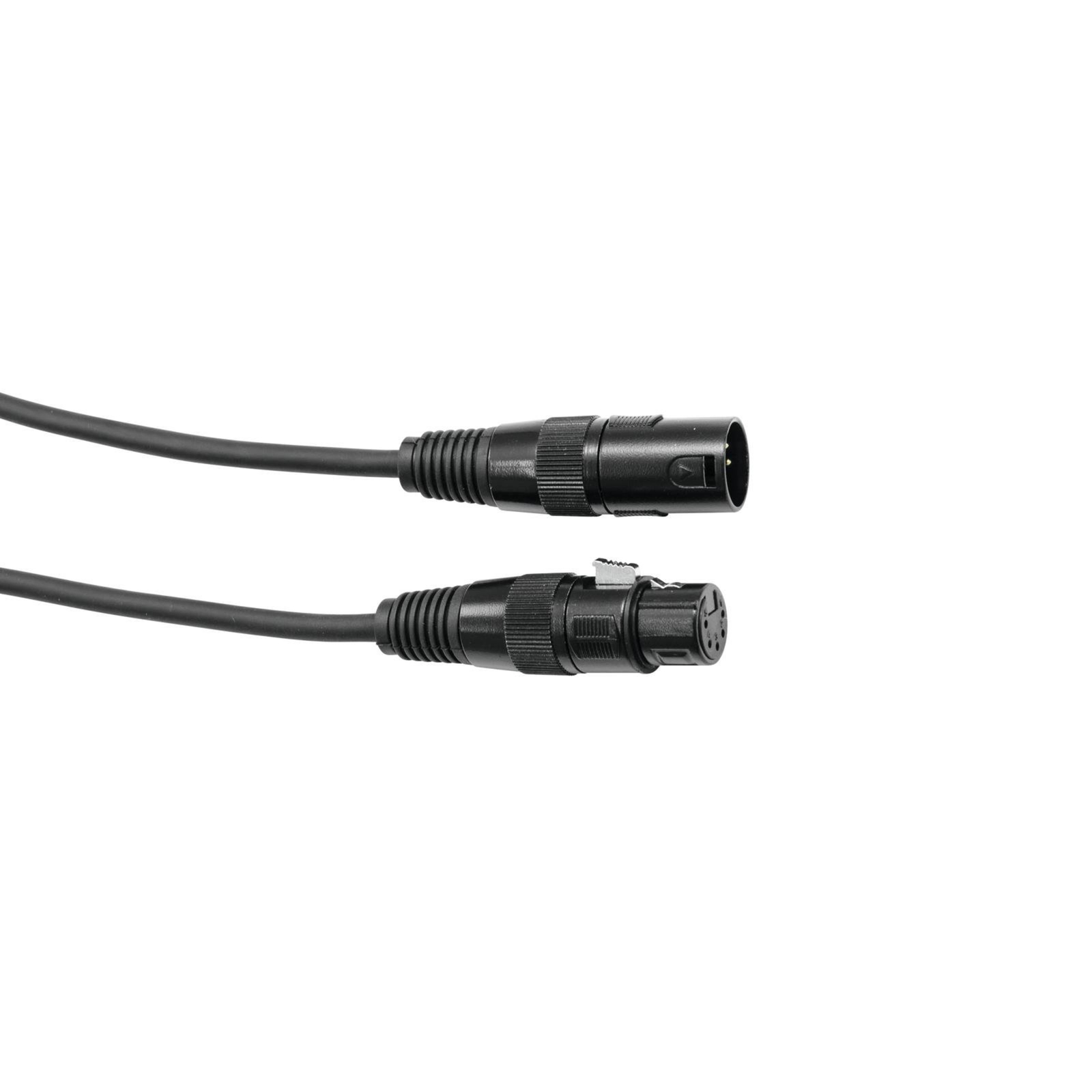 Кабель LightmaXX Pro DMX 3 м, 5-полюсный XLR M/F, 110 Ом, Schwarz, Audio Lichttechnik