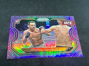 Michael Chandler 2021 Panini Prizm UFC Purple Refractor Rookie /149 #194