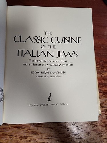 The Classic Cuisine of the Italian Jews by Edda Servi Machlin, 1st ed HC/DJ 1981 - Picture 6 of 17