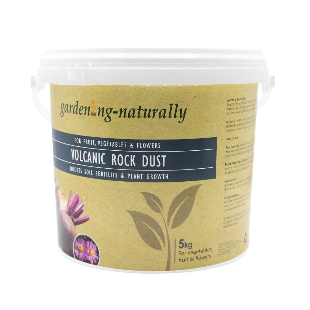 Volcanic Rock Dust - Organic Soil Enrichment, Top Dressing & Compost Booster