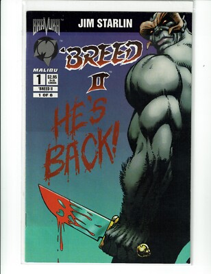 'Breed II #1 ,2, 3, 4,5 and 6 by Jim Starlin - Limited Series (Pre-owned)