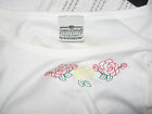 New ListingVermont Country Store Knit Dress Green Mountain Sz M White Embroidered Flowers