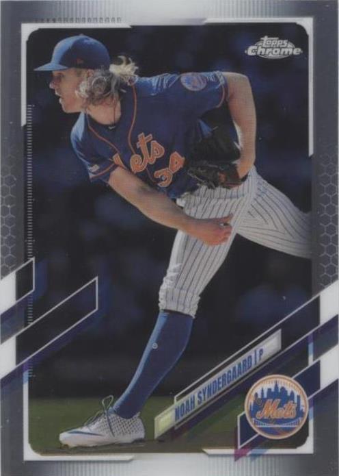 2021 Topps Chrome - Noah Syndergaard #35 - 1 of 1