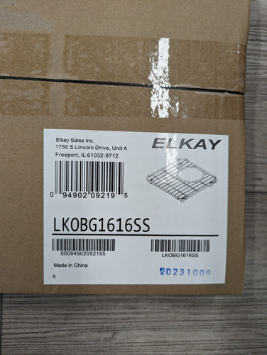 Elkay LKOBG1616SS Edelstahl Bodengitter 11 1/2 x 11 1/2 x 1 - Bild 2 von 2