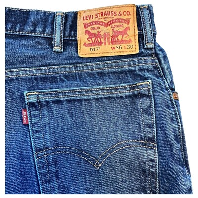 Levis Mens 517 Bootcut Jeans W36 L30 Denim Medium Wash Blue Levis Mens 517 Bootcut Jeans W36 L30 Denim Medium Wash Blue
