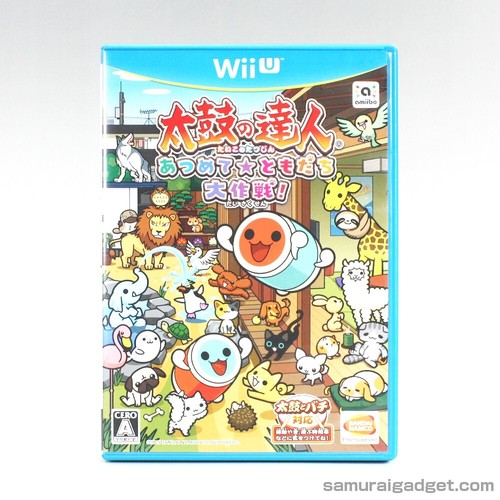Taiko no Tatsujin: Atsumete Tomodachi Daisakusen! Nintendo Wii U [Japan NTSC-J] - Picture 1 of 12