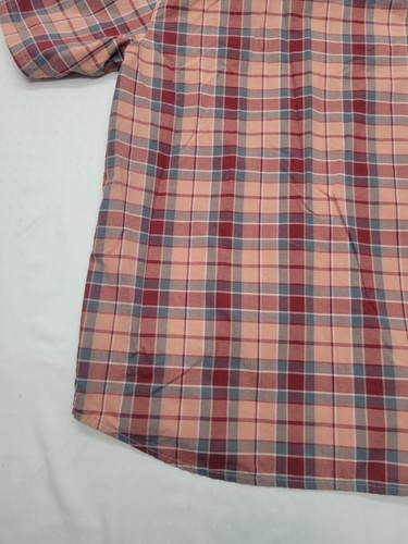 5.11 Tactical Series Men's Hunter Plaid Snap Button Shirt Short Sleeve Red Sz M - Picture 10 of 12