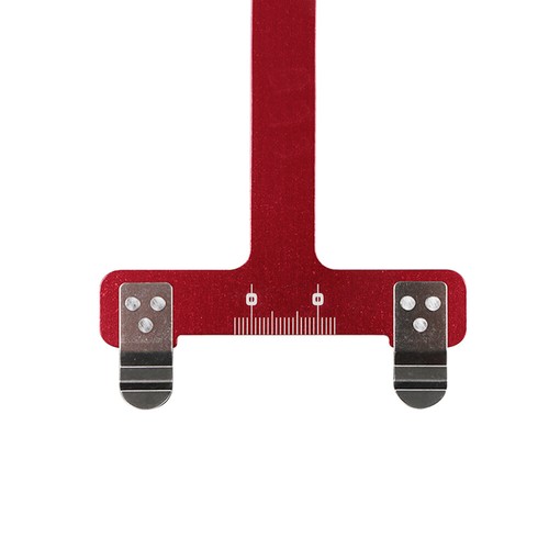 Archery Bowstring Nocking Points, Pliers, T Shape Ruler Bow Square Tools Set Red - Picture 5 of 11