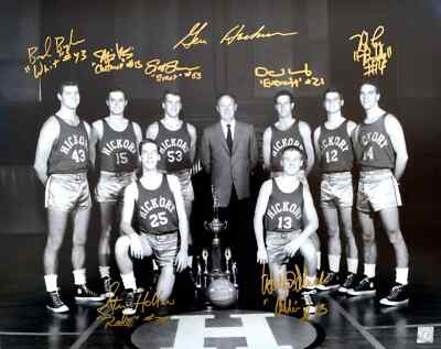GENE  HACKMAN   -   HOOSIERS  -  8 1/2  X  11   GLOSSY  SIGNED  PHOTO  REPRINT