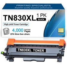 High Yield TN830XL Toner for Brother HL-L2480DW MFC-L2820DW DCP-L2640DW 1PK