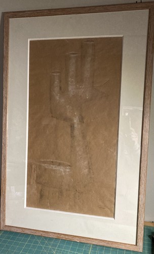 JEAN LAMBERT-RUCKI, STUDY FOR A SCULPTURE, Charcoal and pastel - Picture 4 of 6