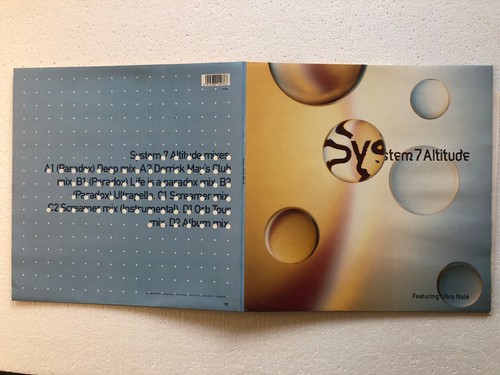 System 7 mit Ultra Naté - Altitude - 2 x 12" Vinyl LP Gatefold Album 1992 - Bild 4 von 8