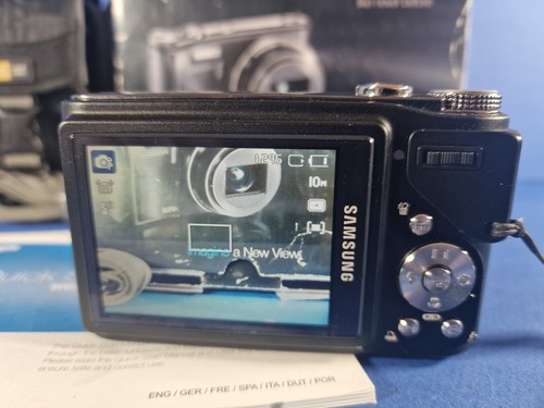 Schwarze Samsung WB500 10.2MP 10x optischer Zoom Digitalkamera - KOMPLETT & OVP - Bild 5 von 5