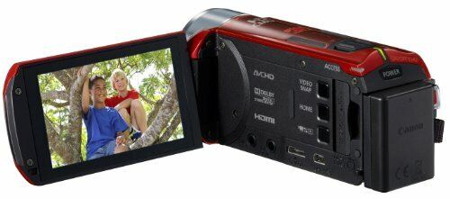 Canon IVIS HF R31 IVISHFR31RD Digital Camcorder Red Optical 32x Zoom