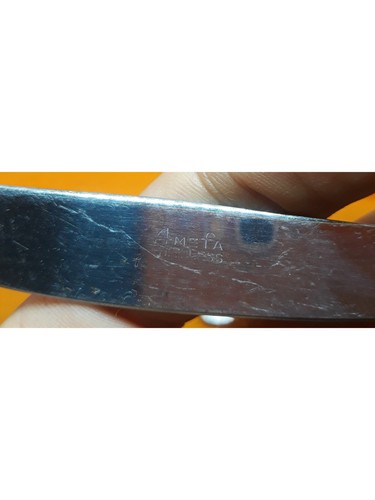 Juego vintage de 3 cuchillos inoxidables Esmeyer, Amefa, marca Tischfein Embo... - Imagen 3 de 7