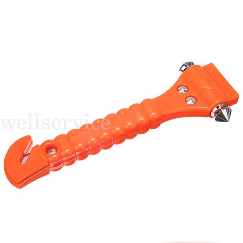 2-in-1 Window Hammer Car Escape Tool Emergency Safety Breaker Seat Belt Cutter - Picture 17 of 17