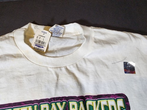 Green Bay Packers Super Bowl XXXI Champions 1997 Shirt Large NWT Vintage Rare #2 - Picture 4 of 9