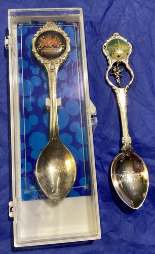Walt Disney World Vintage Souvenir Spoon Collectible Lot Of 2