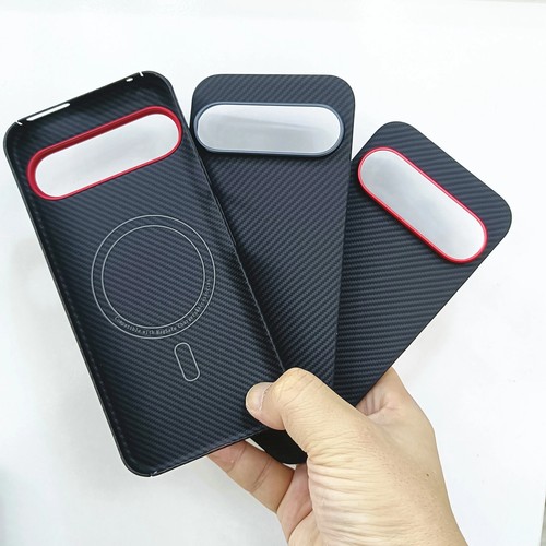 Carbon Fiber Magsafe Case for Google Pixel 9 Pro XL Matte Thin Hard Armor Cover - Picture 7 of 28
