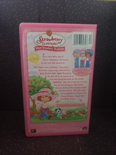 Strawberry Shortcake Meet Strawberry Shortcake VHS Kids Movie - Picture 6 of 6