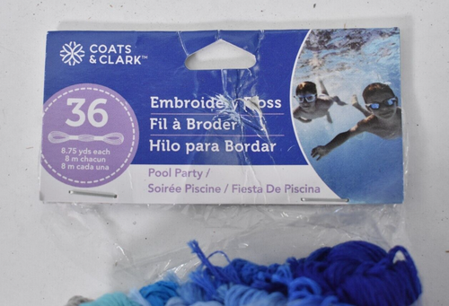 Lot of 108 Coats & Clark Blue Embroidery Floss Packs 8.75yds Cotton 6 Strand - Picture 3 of 7
