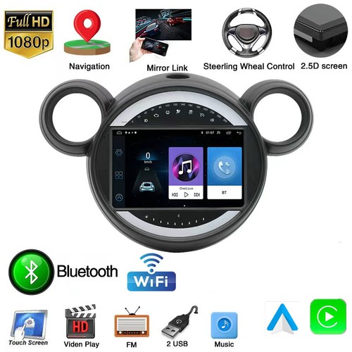 Android 11 Car Radio For Mini Cooper Countryman R60 R61 11-14 Multimedia Video - Bild 1 von 12