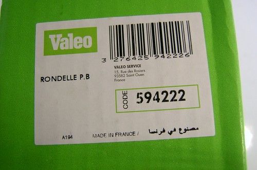 ORIGINAL VALEO O.E. ANLASSERMOTOR BÜRSTENKASTEN BÜRSTENGETRIEBE 594222 233617 BHD4204 24VOLT - Bild 5 von 6