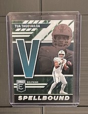 2023 Panini Donruss Elite TUA TAGOVAILOA #SB-TT5 Spellbound V Green Dolphins