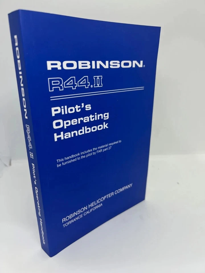 Robinson 44 II  Pilot Operating Handbook - Image 2 of 4