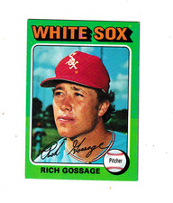 1975 Topps # 554 Rich Gossage  EX. !