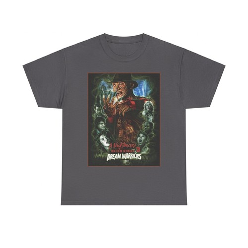 A Nightmare On Elm Street 3 Dream Warriors Movie T Shirt Unisex Heavy Cotton Tee - Picture 51 of 73