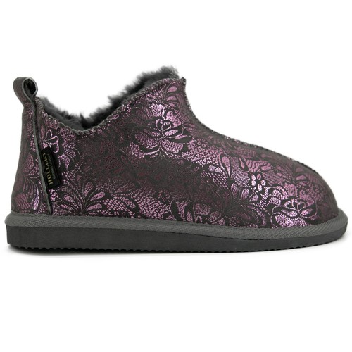 Damen Lammfell Hausschuhe Angel Fellschuhe echt Schaffell Schuhe Lederschuhe - Bild 5 von 18