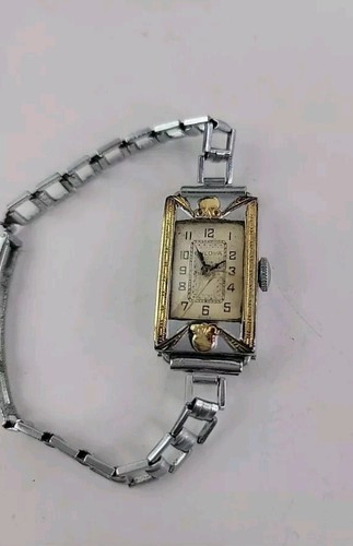 Vintage 1930 Art Deco Bulova Ladies Working Watch Original Box Working Tested. - Picture 13 of 24