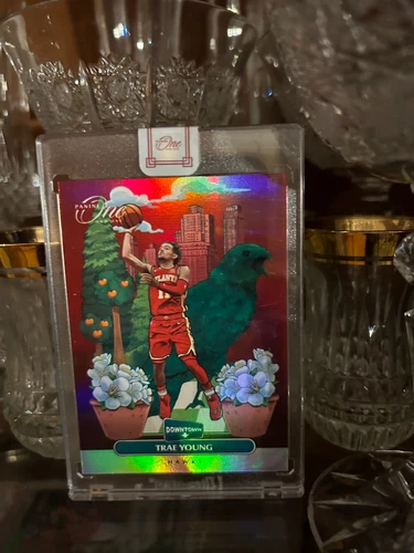 2020 Panini One And One Downtown Trae Young #8
