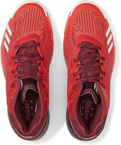 adidas D.O.N. Zapatillas de baloncesto edición 4 talla 10 rojas PVP £100 nuevas HR0725 - Imagen 4 de 7