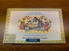 Cigarros Saint Luis Rey Maduro Dominican Republic Empty Cigar Box