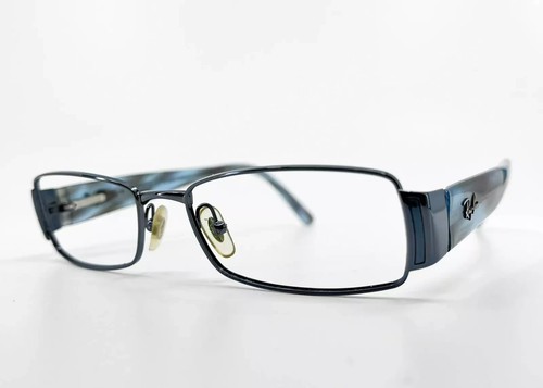 Ray-Ban 6082 2507 montatura occhiali da vista donna blu tartaruga 51-16 135 2191 - Foto 1 di 3