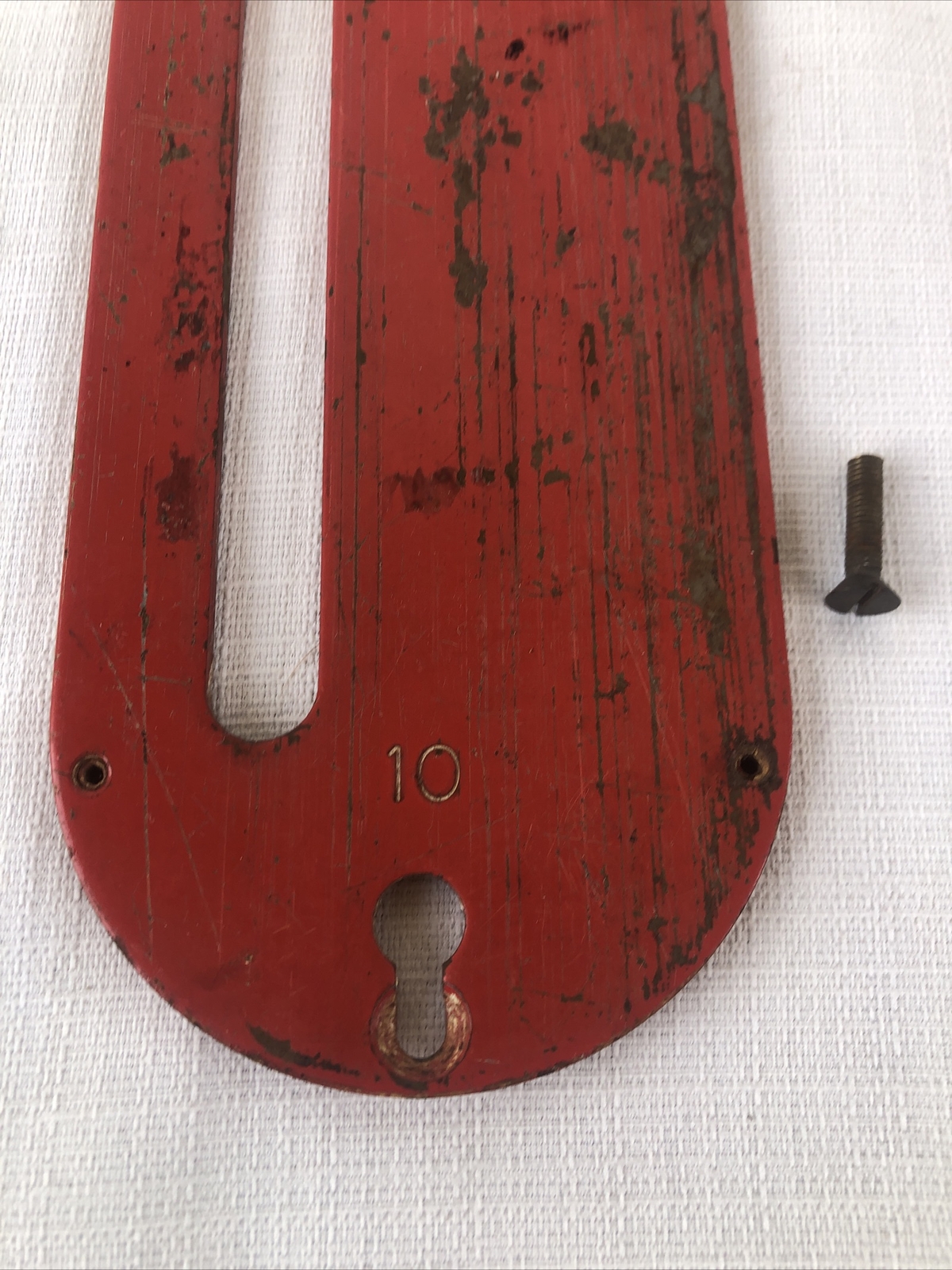 Craftsman Table Saw Insert Plate & Screw Part 62703, For saw 113.