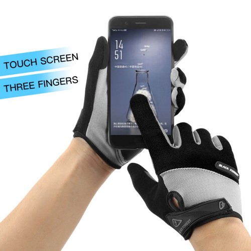 Guantes Antideslizantes Dedo Completo Pantalla Táctil Dedo Acolchado EE. UU. para Senderismo Ciclismo - Imagen 5 de 27