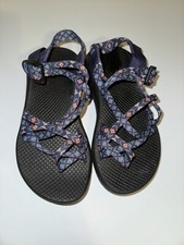 Chaco ZX2 Classic Wink Navy Blue Toe Loop Strap Sandal Womens Size US 6