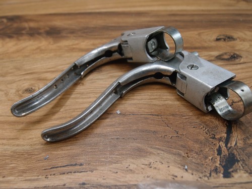 1970's racing brake levers Universal made in Italy  23,8-24,2 mm clamp - Picture 5 of 11