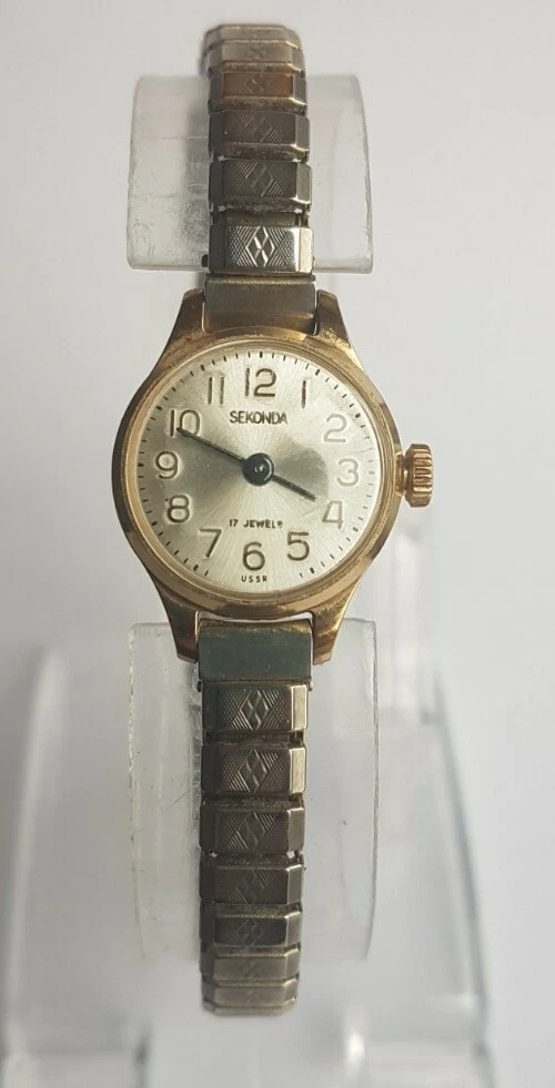 Sekonda 17 jewels ussr gold top