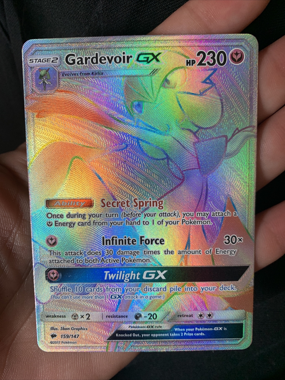 Gardevoir GX #159 Prices, Pokemon Burning Shadows