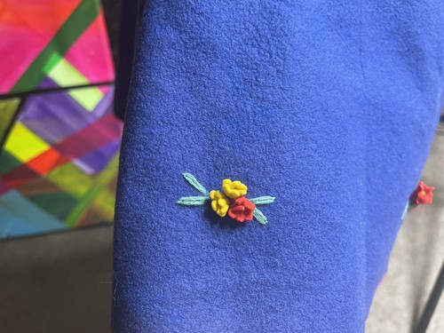 WEINER WERKSTATTE Girls DRESS German Size 65 (5/6yrs)vintage original pristine - Picture 9 of 12