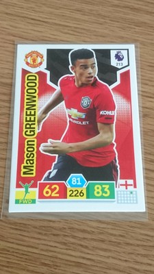 Mason Greenwood Rookie Card Panini Adrenalyn Xl 2019 20 Mint Condition Ebay