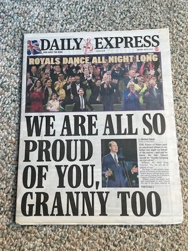 LOT/7 KING CHARLES CORONATION NEWSPAPERS DAILY MAIL SUN TELEGRAPH London May 5-8 - Picture 5 of 8