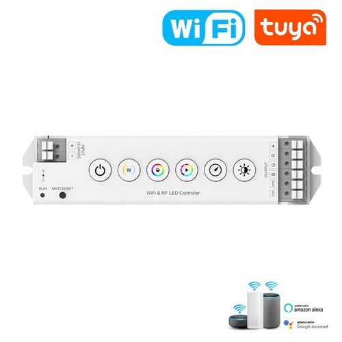 Tuya Controller per LED Smart WiFi Universale a Tensione Costante con 6 pulsanti - Imagen 2 de 8