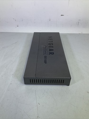 Netgear ProSafe GS108P 8-Port Gigabit PoE Ethernet Switch - NG N3B - Picture 2 of 4