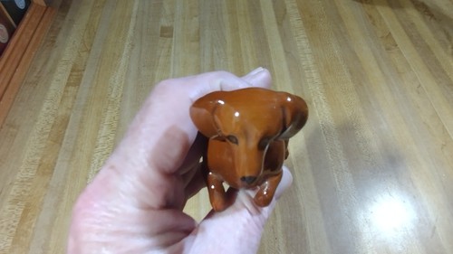 Vintage Beswick Begging Dachshund Dog,england,4" tall! - Picture 10 of 11