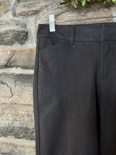 Old Navy Pixie Womens Dress Pants Gray Tapered Leg Gray Mid Rise Size